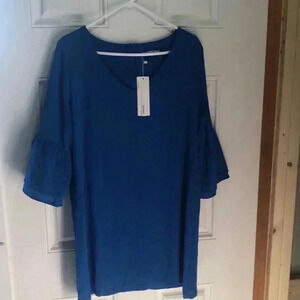 Dress Xl Belong‎ GSCI brand Blue new with tags